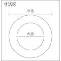 【CAINZ-DASH】ジャパンマテックス 蒸気用ユニオンガスケット 1500-1.5-UNION-8A【別送品】