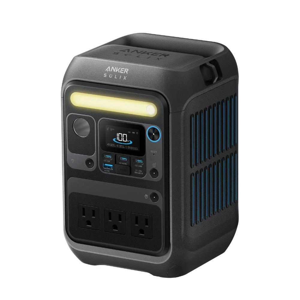 Anker ポータブル電源 Solix C300 Portable Power Station ブラック