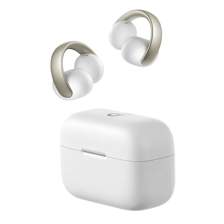 ANKER Soundcore AeroClip ホワイト&ゴールド A3388N21