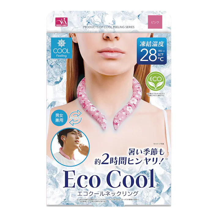エコクールネックリング ピンク(販売終了)