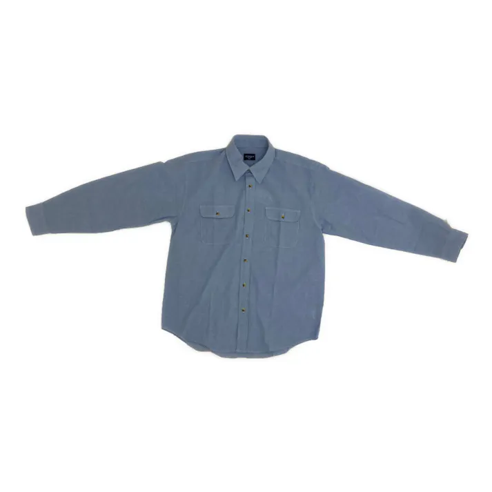 ダンガリーシャツ ブルー LL(販売終了)