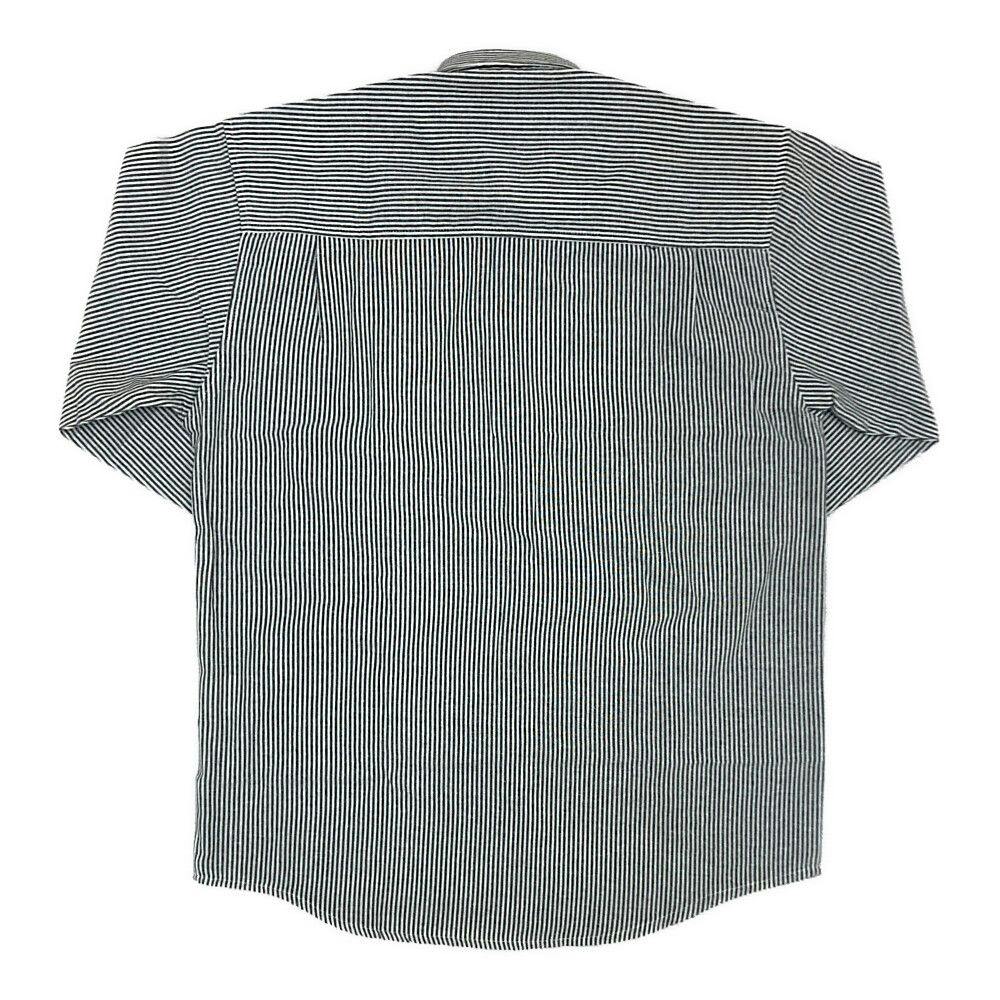 ヒッコリーシャツ L ブラック(販売終了) | 作業着・作業服・安全靴