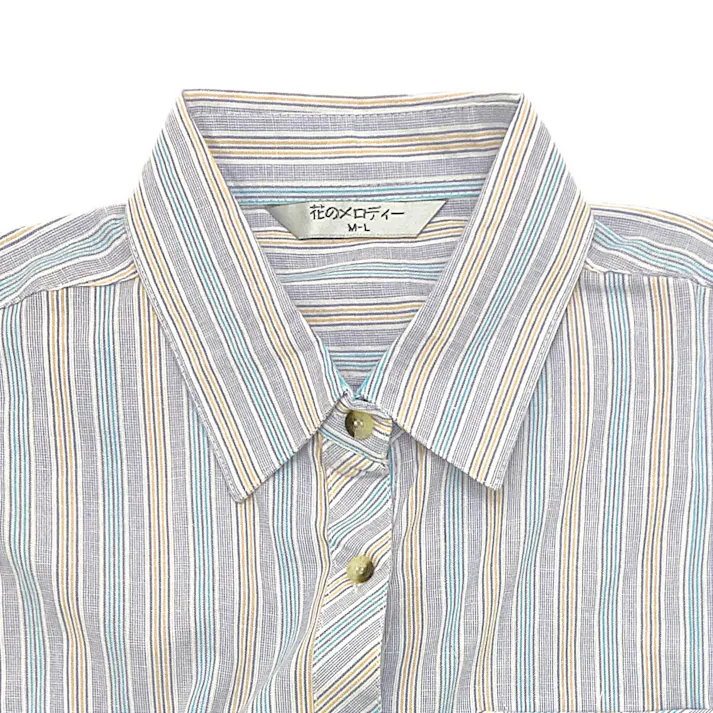 婦人作業用ブラウス M-L J柄