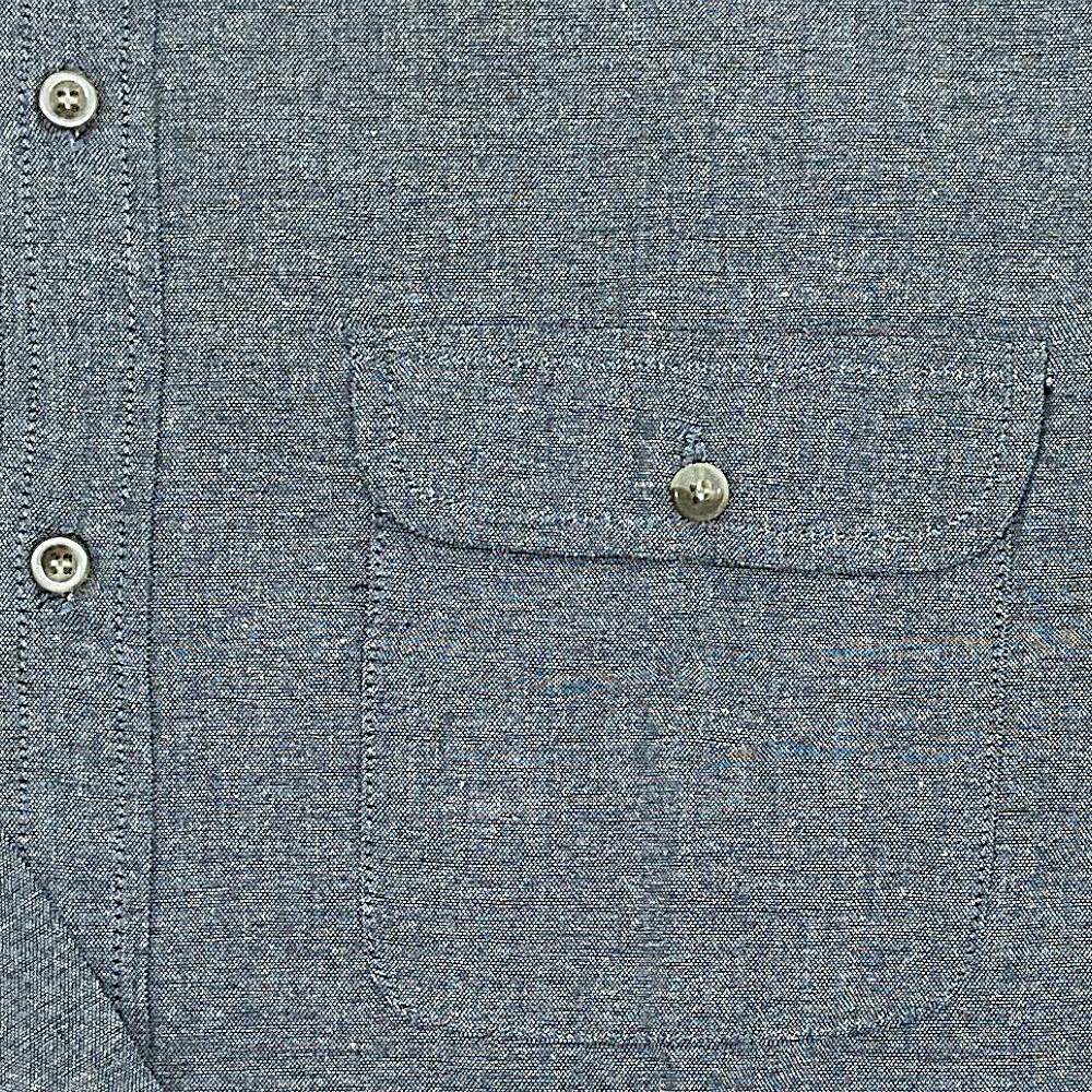 ダンガリーシャツ L ネイビー | 作業着・作業服・安全靴 通販