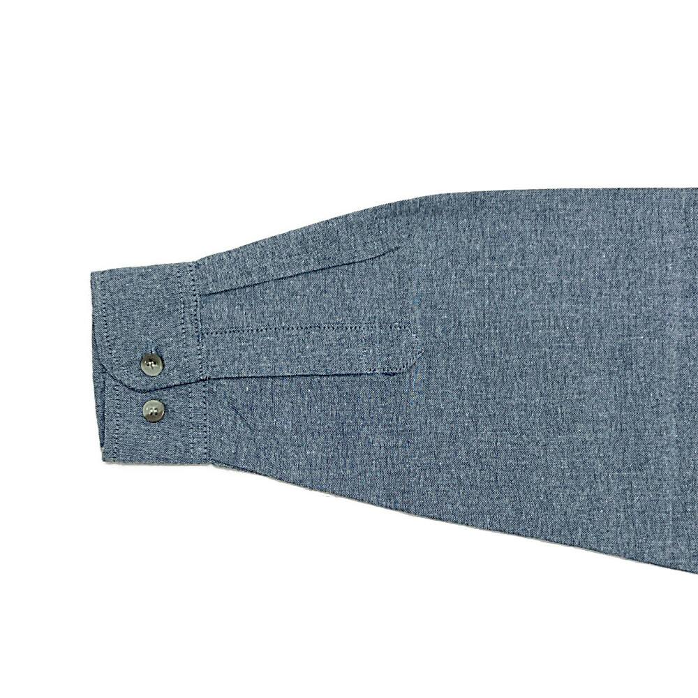 ダンガリーシャツ L ネイビー | 作業着・作業服・安全靴 通販