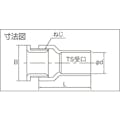 【CAINZ-DASH】日動電工 ２号コネクタ１６（アイボリー） 2K16JHW【別送品】