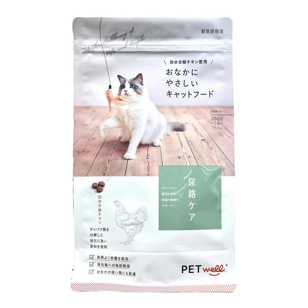 おなかにやさしいキャットフード 尿路ケア 750g