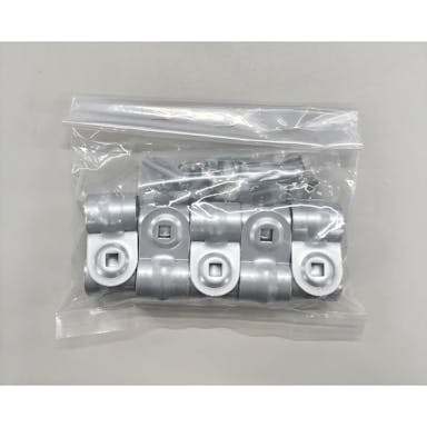 日栄産業 防獣ダイヤフェンス用固定金具 10個 19mm