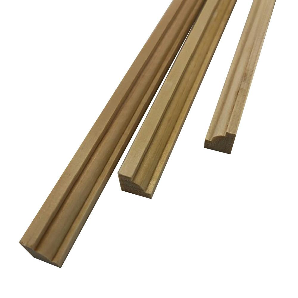 ヒノキ面取 幅10mm 長さ900mm 厚さ10mm