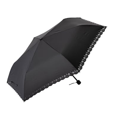 晴雨兼用折り傘 60cm BK(販売終了)