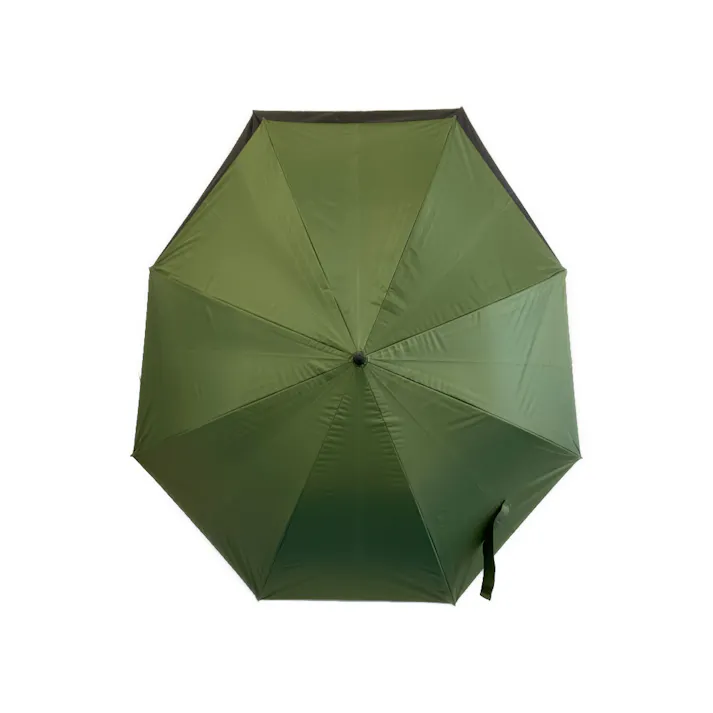 晴れの日でも使える晴雨兼用バックプロテクト傘 65cm カーキ×ブラック