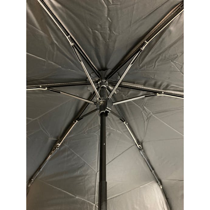 晴れの日でも使える晴雨兼用折傘 60cm ヒートカット ブラウン