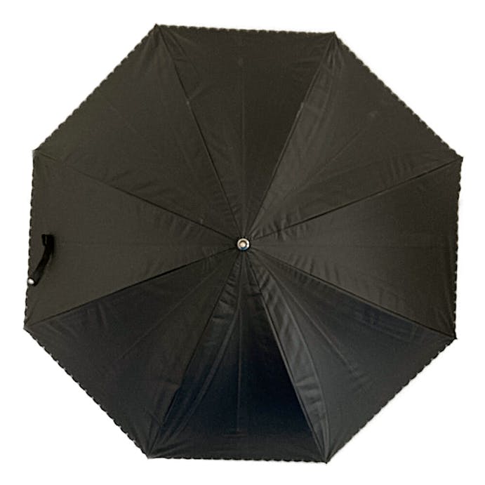 晴れの日でも使える晴雨兼用長傘 ヒートカット 55cm ブラック