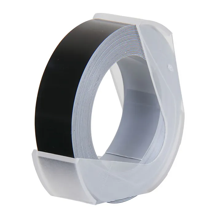 R&M グロッシーテープ 12mm×3m ブラック