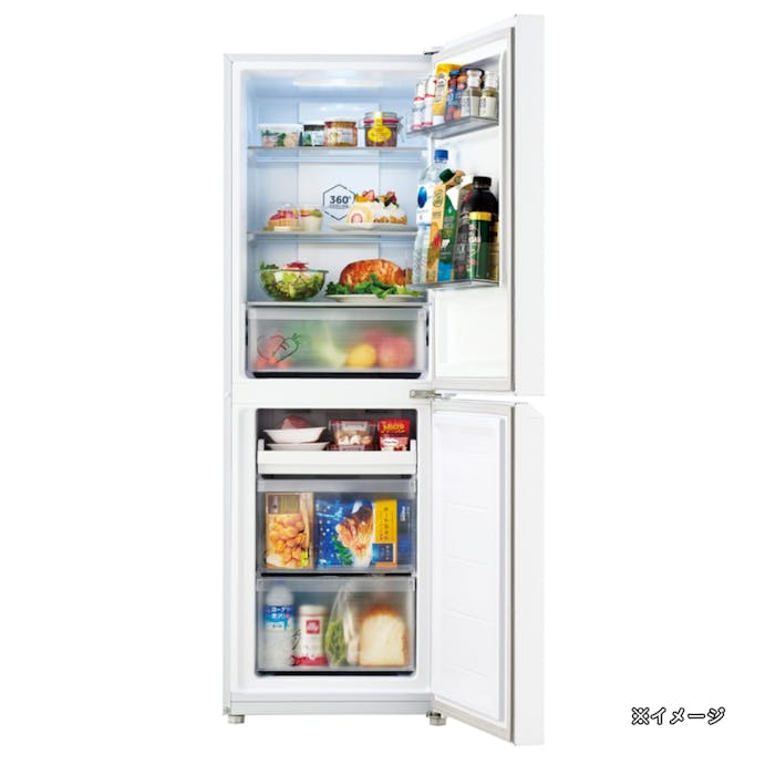 ハイアール 201L冷凍冷蔵庫 JR-M20A(W)
