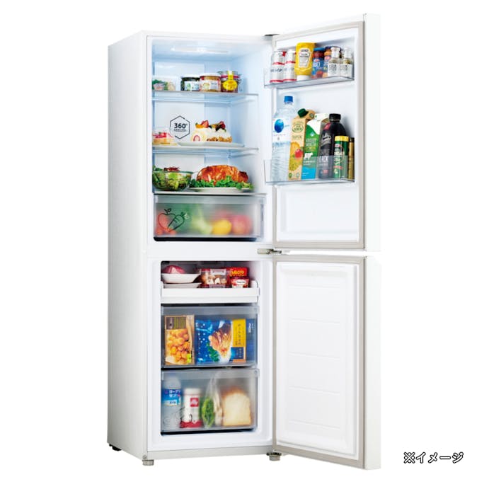 ハイアール 201L冷凍冷蔵庫 JR-M20A(W)