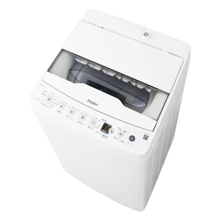 4.5キロ 全自動洗濯機 JW-HS45C(W)【SU】