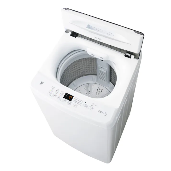 4.5キロ全自動洗濯機 JW-U45B(W)