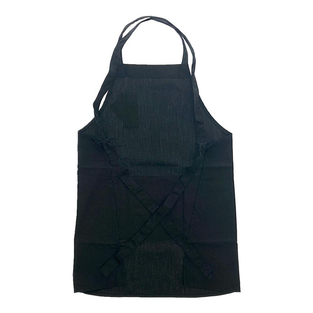 ツイル 無地タスキエプロン ブラック | 作業着・作業服・安全靴 通販