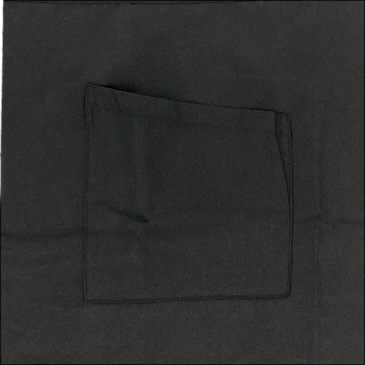 腰下エプロン ミディアム丈 BK