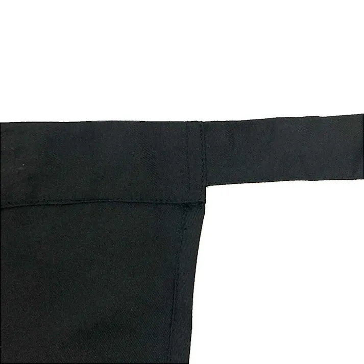 腰下エプロン ミディアム丈 BK