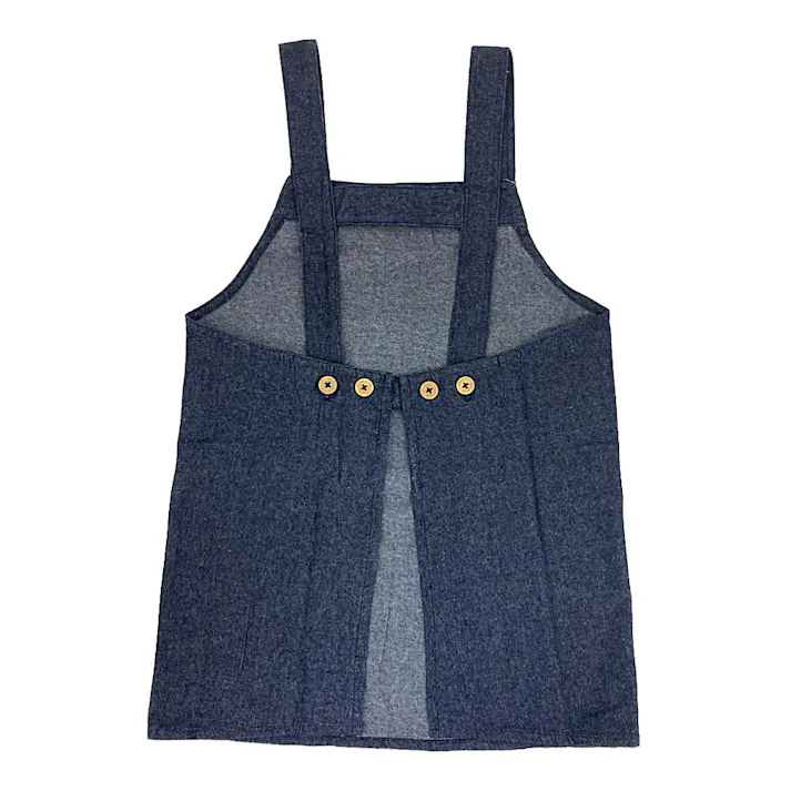 デニム子供エプロン130