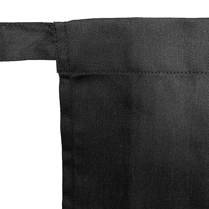 腰下ソムリエエプロン BK