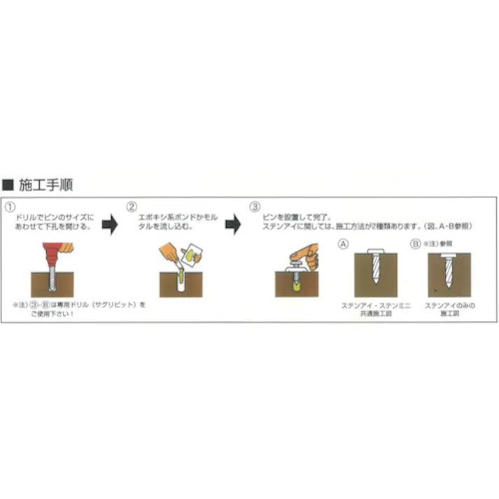 【CAINZ-DASH】ケーエム工業 ステンアイ W-17【別送品】