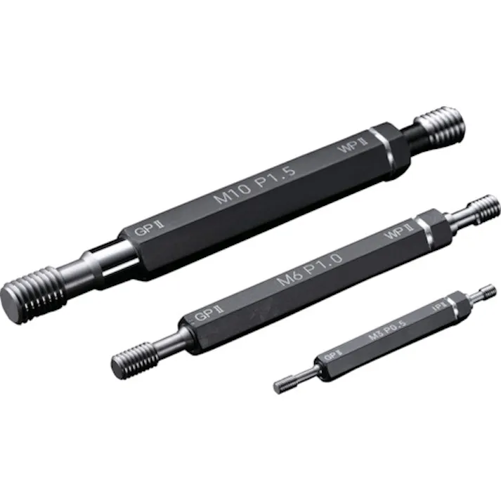 【CAINZ-DASH】アイゼン 超硬ねじプラグゲージ SPW GPIP2 通り止り(検査用) M12X1.5 SPW-M12P1.5-GPIP2【別送品】