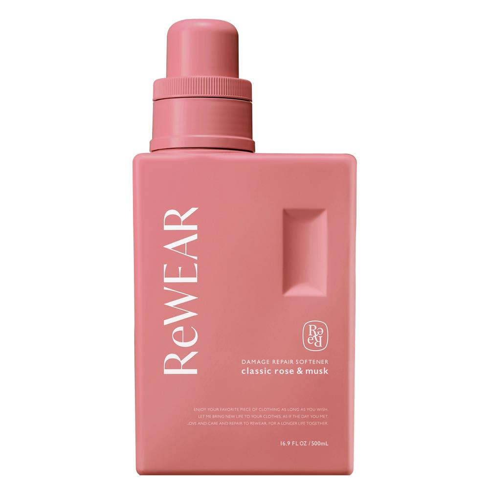 リウェア 再生柔軟剤 クラシックローズ＆ムスク 本体 500ml