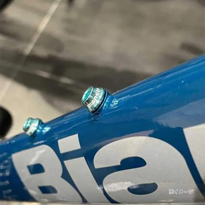 BIANCHI ビアンキ ボトルケージボルト チェレステ
