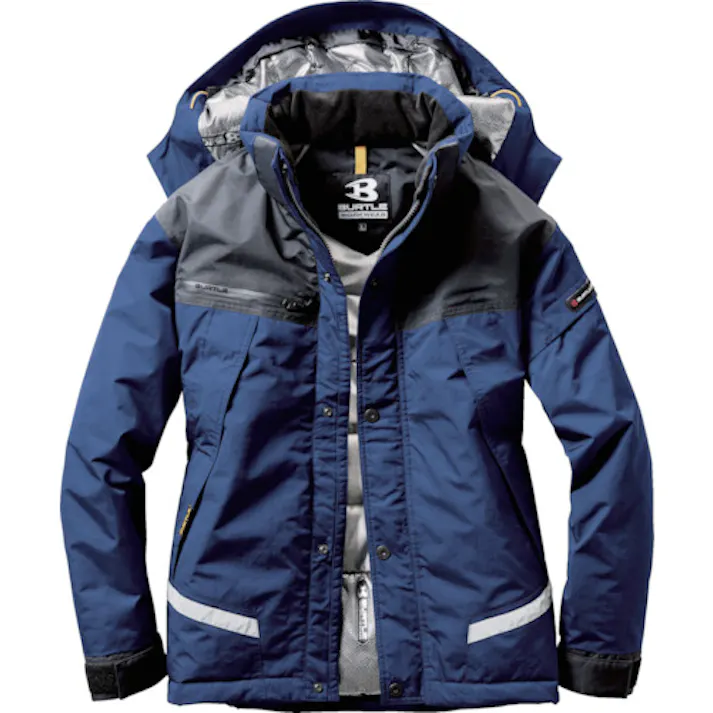 【CAINZ-DASH】バートル 防水防寒ジャケット 7610-3-L ネイビー 7610-3-L【別送品】