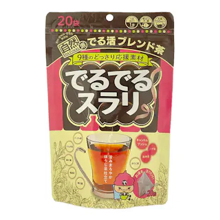 日本薬健 でる活ブレンド茶 でるでるスラリ 20袋