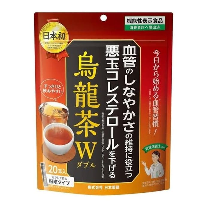 日本薬健 烏龍茶W 20本入