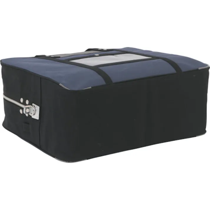 【CAINZ-DASH】三栄産業 帆布メール用ボストン(LL)馬蹄錠金具付 紺 BTLL-U-03【別送品】