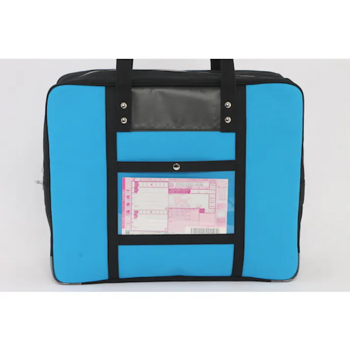 【CAINZ-DASH】三栄産業 帆布メール用ボストン(LL)馬蹄錠金具付 ブルー BTLL-U-09【別送品】