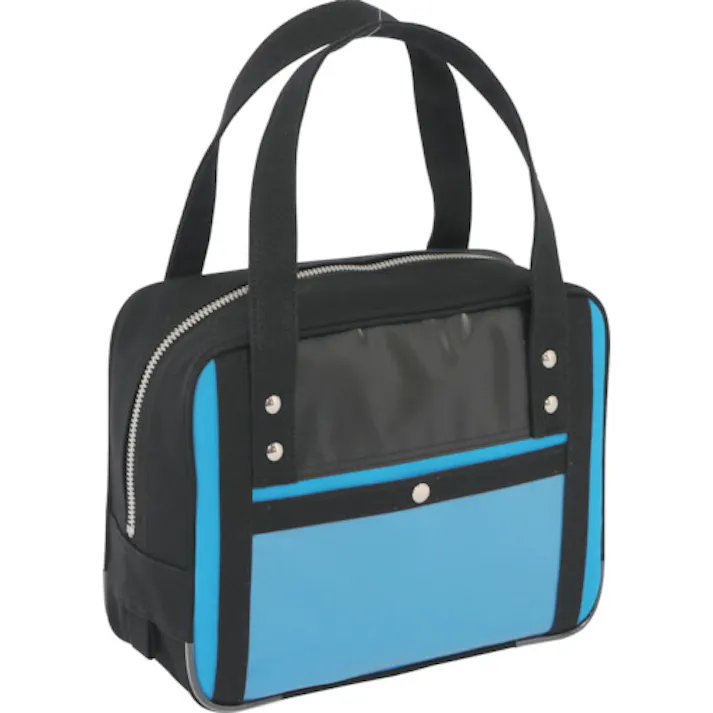 【CAINZ-DASH】三栄産業 帆布メール用ボストン(SS)馬蹄錠金具付 ブルー BTSS-U-09【別送品】