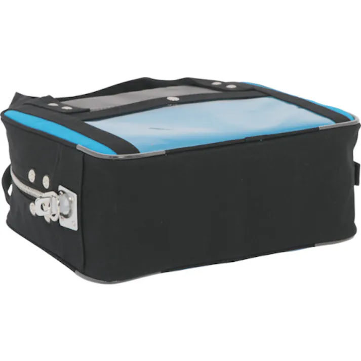 【CAINZ-DASH】三栄産業 帆布メール用ボストン(SS)馬蹄錠金具付 ブルー BTSS-U-09【別送品】