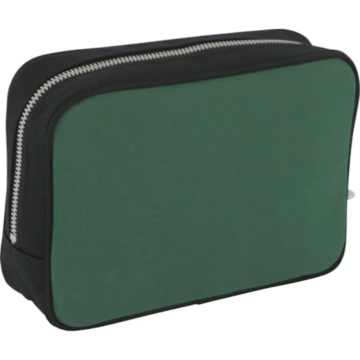 【CAINZ-DASH】三栄産業 帆布メール用ポーチ(M)馬蹄錠金具付 モスグリーン PM-U-07【別送品】