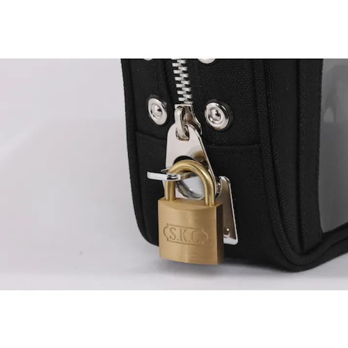 【CAINZ-DASH】三栄産業 帆布メール用ポーチ(M)馬蹄錠金具付 モスグリーン PM-U-07【別送品】