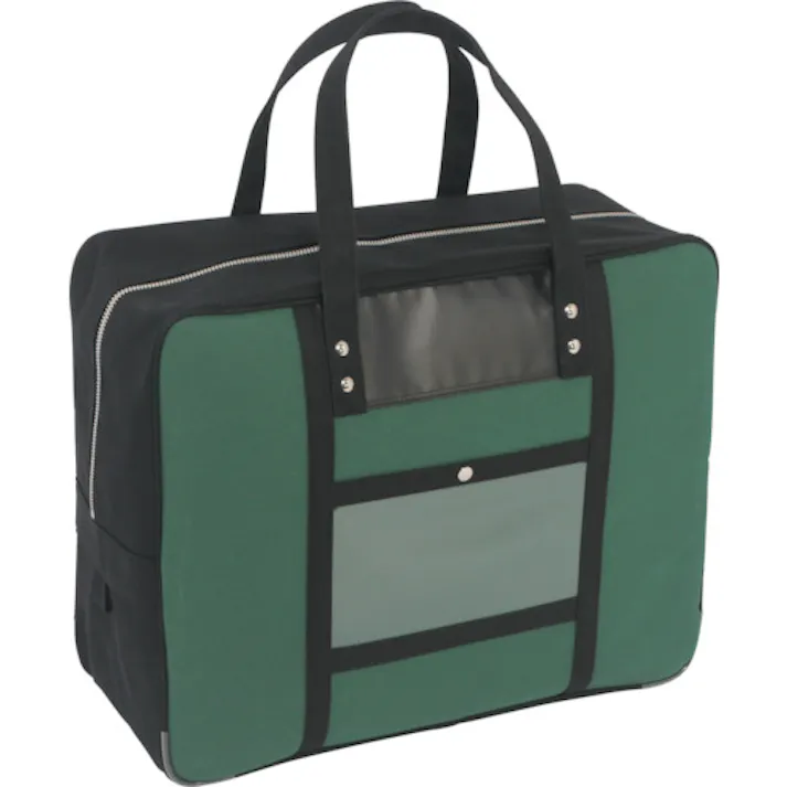 【CAINZ-DASH】三栄産業 帆布メール用ボストン(LL)SED-1錠付 モスグリーン BTLL-SED-07【別送品】