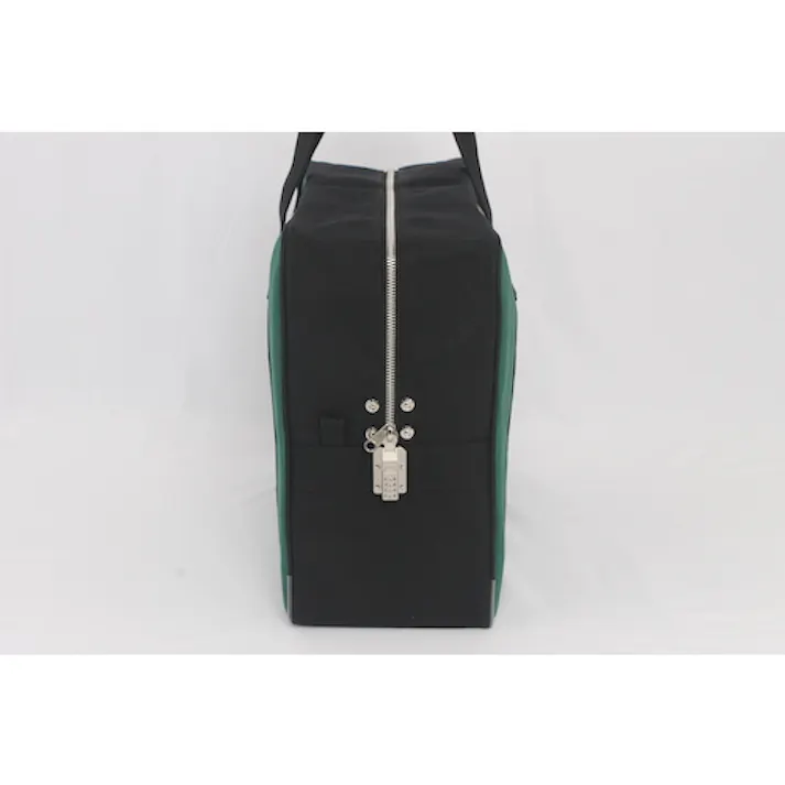 【CAINZ-DASH】三栄産業 帆布メール用ボストン(LL)SED-1錠付 モスグリーン BTLL-SED-07【別送品】