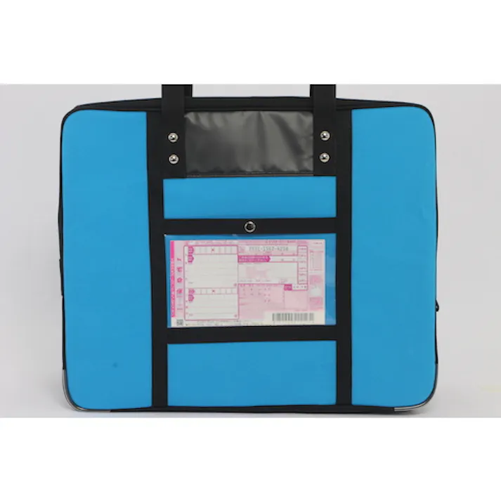 【CAINZ-DASH】三栄産業 帆布メール用ボストン(LL)SED-1錠付 ブルー BTLL-SED-09【別送品】