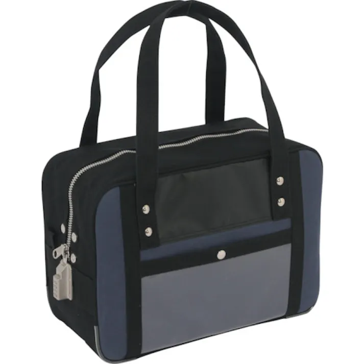 【CAINZ-DASH】三栄産業 帆布メール用ボストン(S)SED-1錠付 紺 BTS-SED-03【別送品】