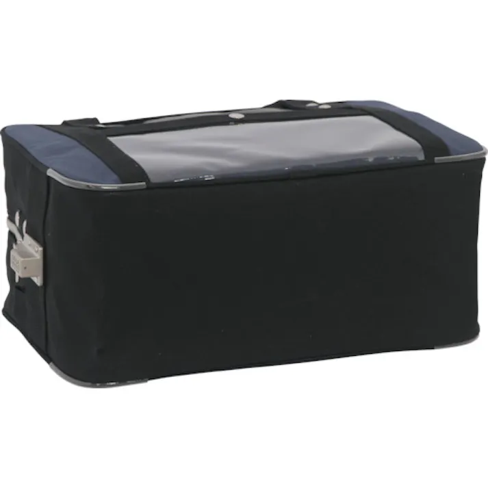 【CAINZ-DASH】三栄産業 帆布メール用ボストン(S)SED-1錠付 紺 BTS-SED-03【別送品】