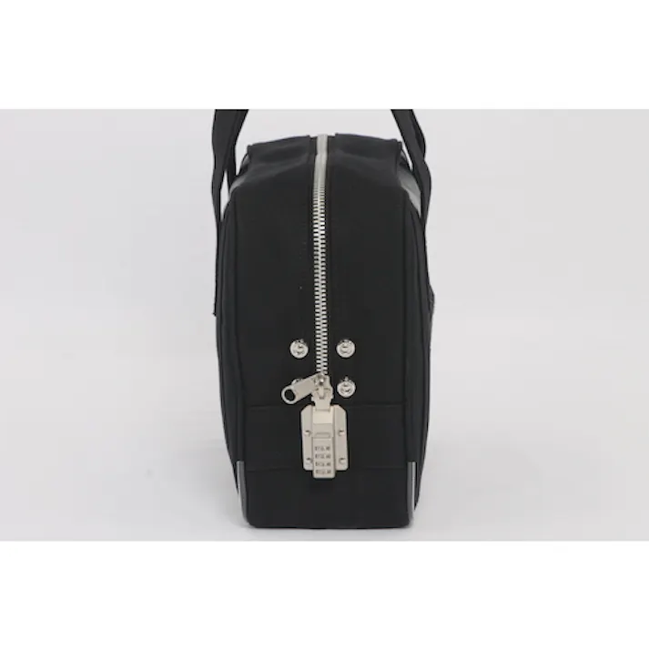 【CAINZ-DASH】三栄産業 帆布メール用ボストン(SS)SED-1錠付 黒 BTSS-SED-01【別送品】