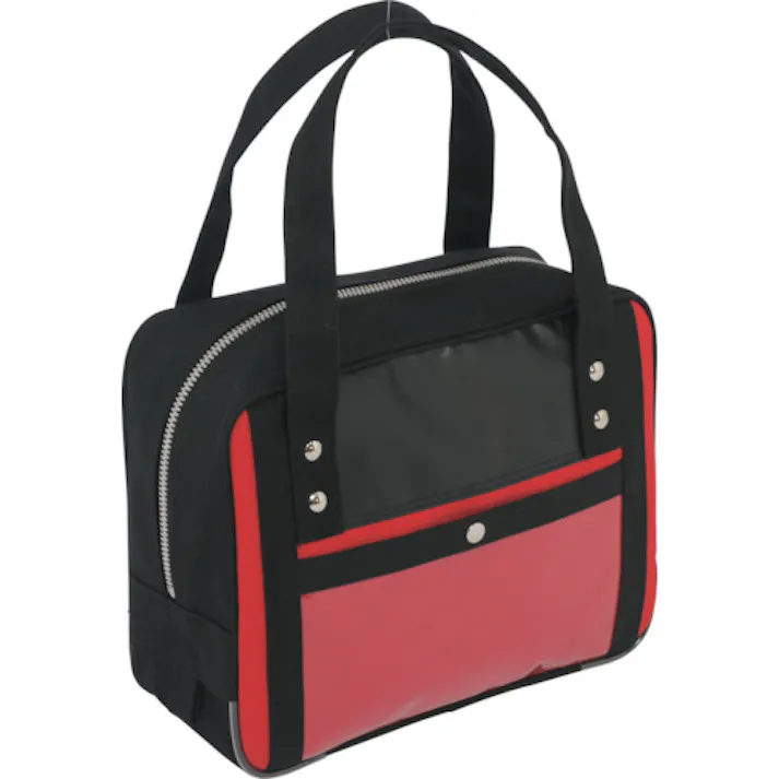 【CAINZ-DASH】三栄産業 帆布メール用ボストン(SS)SED-1錠付 赤 BTSS-SED-02【別送品】