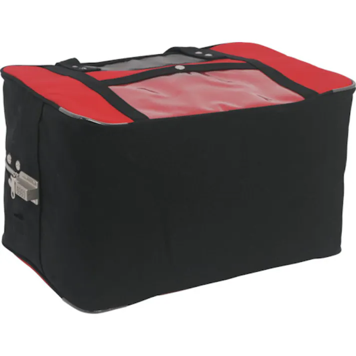 【CAINZ-DASH】三栄産業 帆布メール用ボストンMマチ広 SED-1錠付 赤 BTMDE-SED-02【別送品】