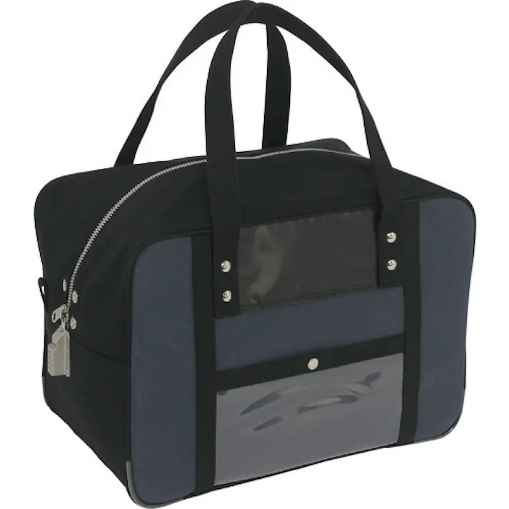 【CAINZ-DASH】三栄産業 帆布メール用ボストンMマチ広 SED-1錠付 紺 BTMDE-SED-03【別送品】