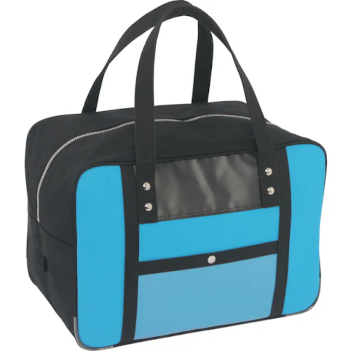 【CAINZ-DASH】三栄産業 帆布メール用ボストンMマチ広 SED-1錠付 ブルー BTMDE-SED-09【別送品】